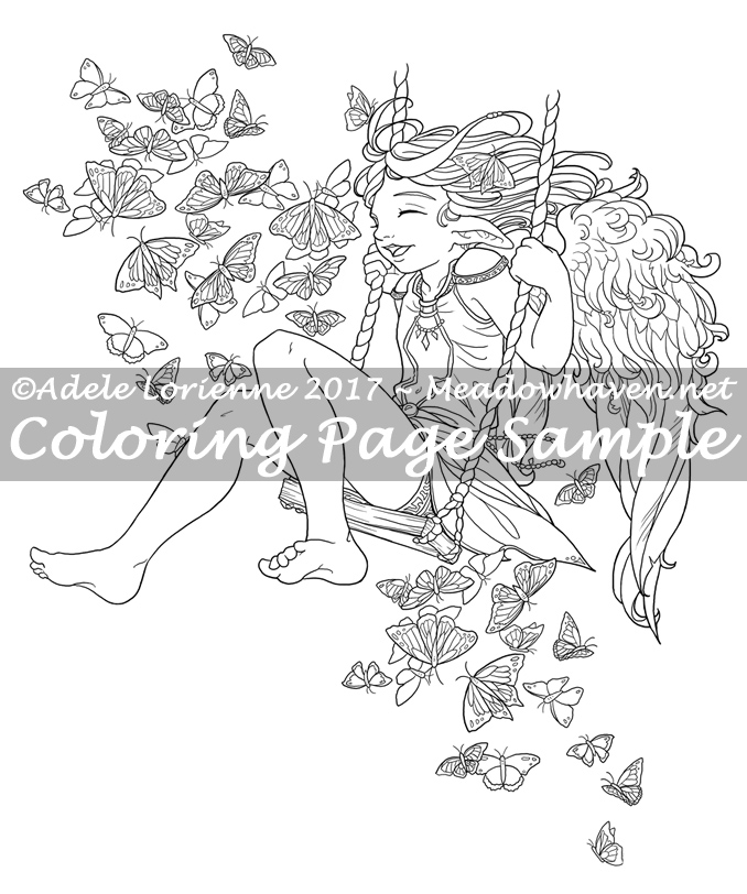 Happy Days Coloring Page  MeadowHaven