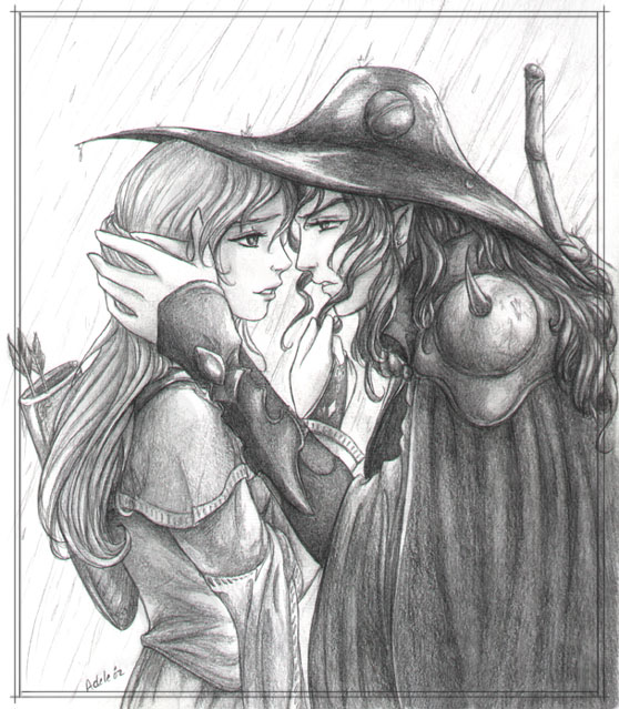 Vampire Hunter D in the Rain